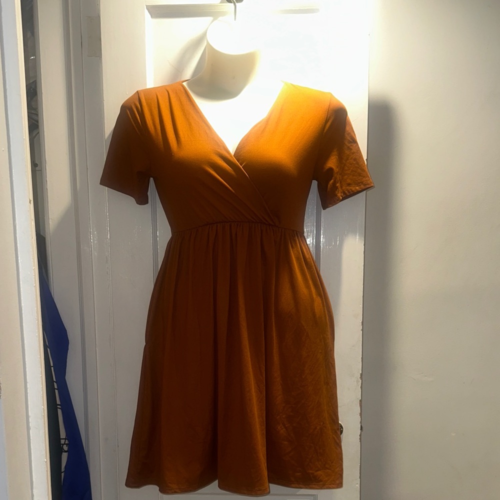 Ladies caramel colored Dress
